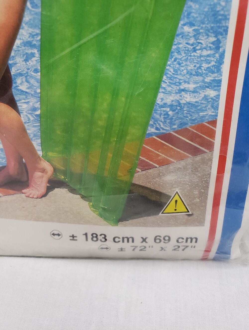 Vintage Intex Wet Set Pink Inflatable Raft 72 X 27 Inches - Picture 2 of 6